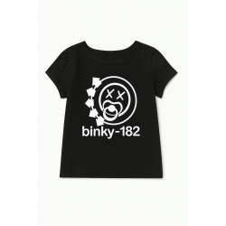 Binky-182 Toddler T-Shirt | Cute Blink-182 Fan Baby Tee