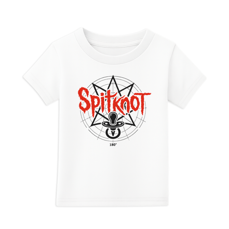 Spitknot Toddler T-Shirt | Cute Slipknot Fan Baby Tee - Baby & Toddler Apparel - Crybaby Collective