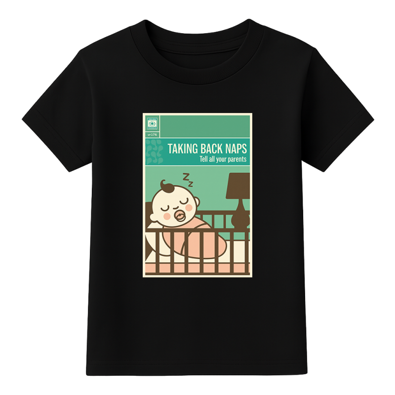 Taking Back Naps Toddler T-Shirt | Cute Taking Back Sunday Fan Baby Tee - Baby & Toddler Apparel - Crybaby Collective