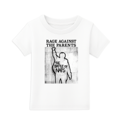 Rage Against the Parents Toddler T-Shirt | Cute Rage Against the Machine Baby Tee