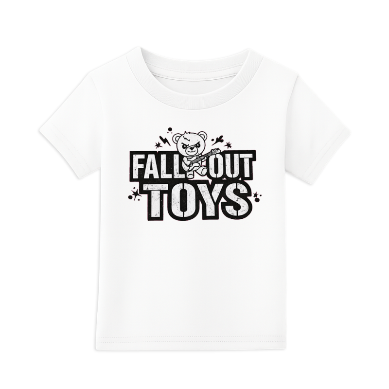 Fall Out Toys Toddler T-Shirt | Cute Fall Out Boy Fan Baby Tee - Baby & Toddler Apparel - Crybaby Collective